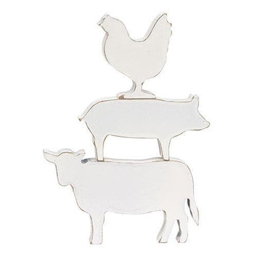 3 Set Farm Animal Stacking Sitters - The Fox Decor